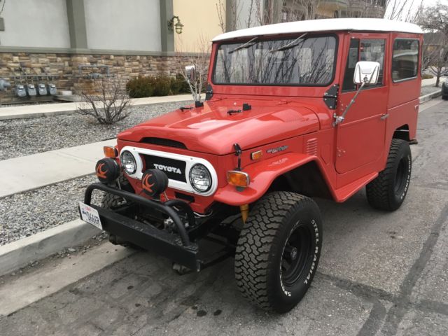 1974 TOYOTA FJ40 MANY NEW PARTS REBUILT MOTOR NEW TUB L@@@K!!!! 1974 Toyota FJ40 RESTORATION ANY UPGRADES NEW TUB MANY NEW PARTS