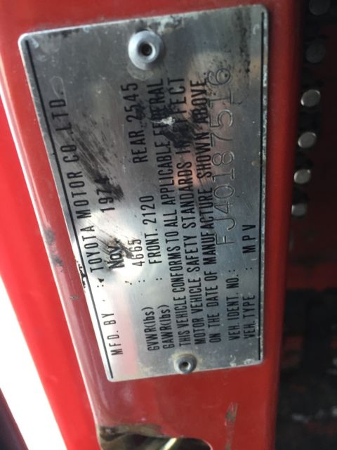 1974 Toyota Land Cruiser - photo 8