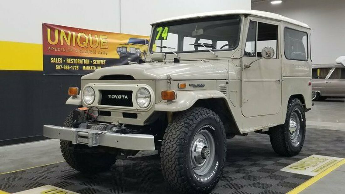 1974 Toyota Land Cruiser! Solid Truck 1974 Toyota Land Cruiser FJ40