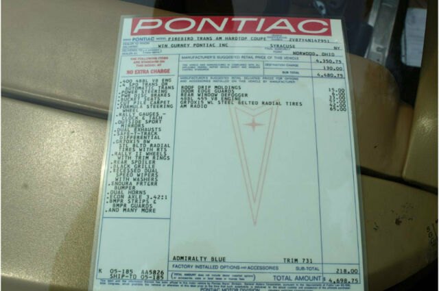 1974 Pontiac Trans Am 455 - photo 9