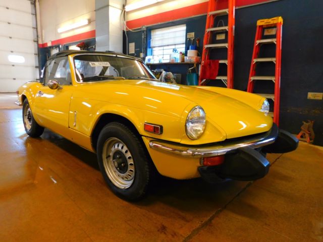 1974 Triumph Spitfire 1500 T1272541 1974 AMC Javelin