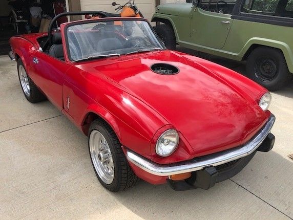 1974 Triumph Spitfire w/ Chevy V8 Engine & Ford 9 inch rear end 1974 Triumph Spitfire Convertible