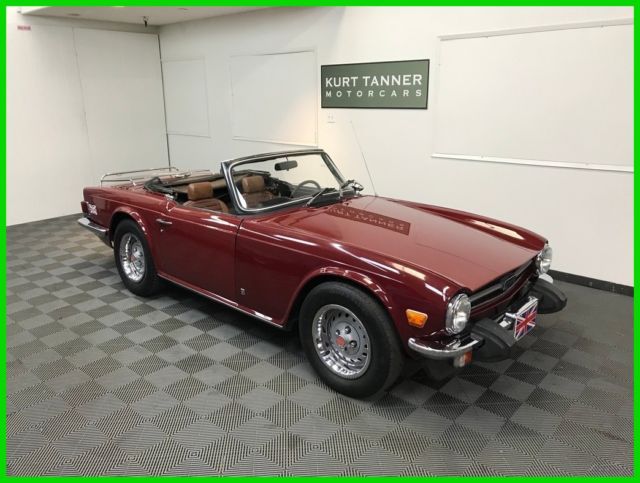 1974 TRIUMPH TR-6 CONVERTIBLE. 96,994 MILES. EXCELLENT RUNNING, DRIVING CAR. 1974 Triumph TR-6 Roadster