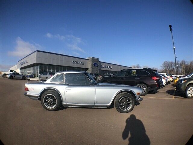 1974 TRIUMPH TR6 38464 Miles Silver Convertible MANUAL 1974 Triumph TR-6 --
