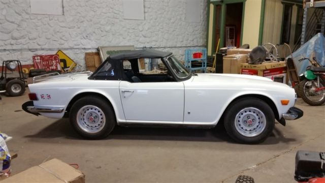 1974 Triumph TR6 79k Orig Miles Time Capsule 2 Owner Looks Drives Amazing 50 Pic 1974 Triumph TR-6 Roadster