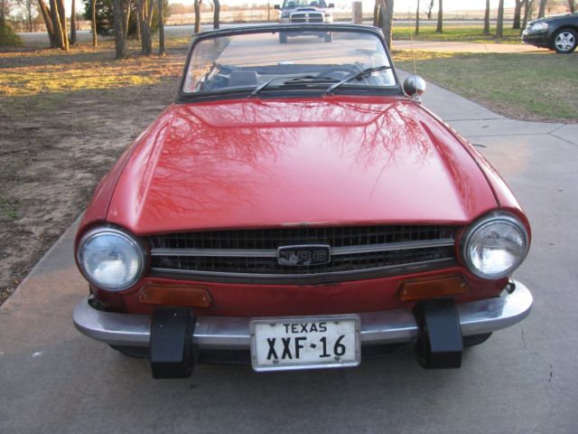 1974 Triumph TR-6 TR6 - photo 5
