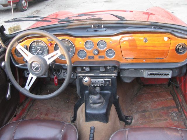1974 Triumph TR-6 TR6 - photo 8