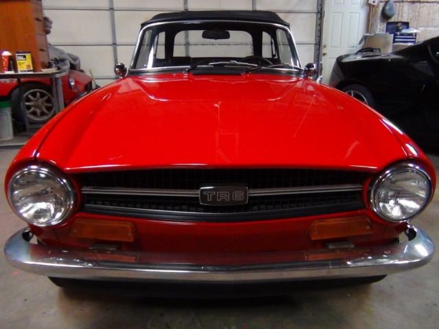 1974 Triumph TR6 Beautiful, Rust Free Southern Car, Recent Restoration 1974 Triumph TR-6