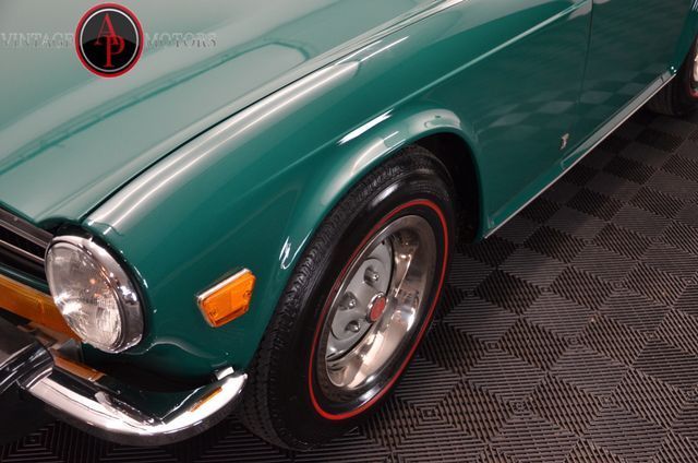 1974 Triumph TR-6 BRITISH RACING GREEN CONVERTIBLE 4SPD - photo 3