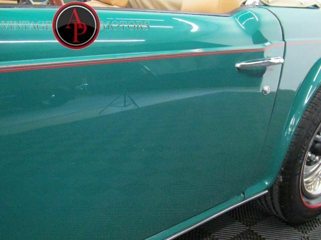 1974 Triumph TR-6 BRITISH RACING GREEN POWER FRONT DISC BRAKES - photo 7