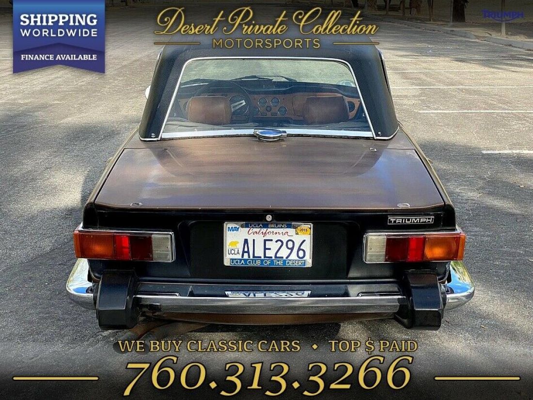 1974 Triumph TR6 + Convertible Hard Top 1 Owner - photo 3
