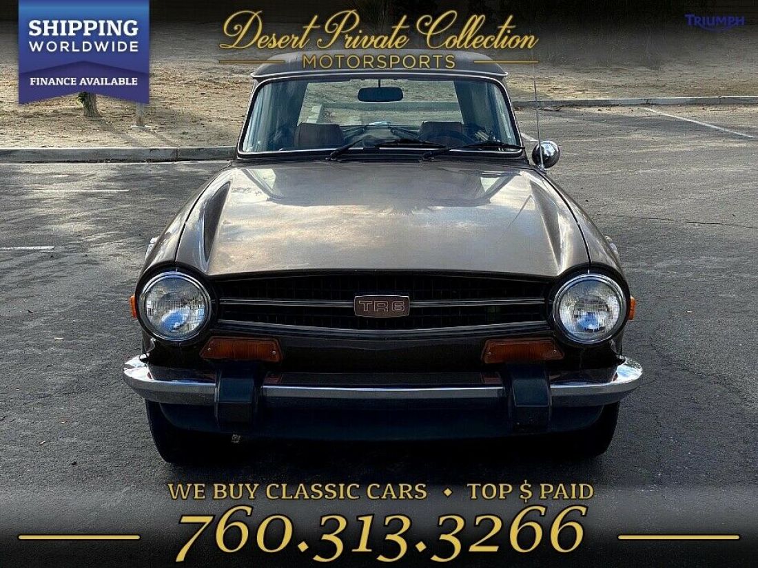1974 Triumph TR6 + Convertible Hard Top 1 Owner - photo 4