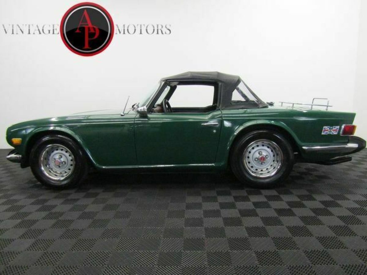 1974 Triumph TR6 CONVERTIBLE! LUGGAGE RACK! 1974 Triumph TR-6 CONVERTIBLE! LUGGAGE RACK!