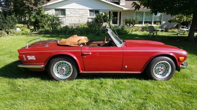1974 Triumph TR-6 2-Door Convertible
