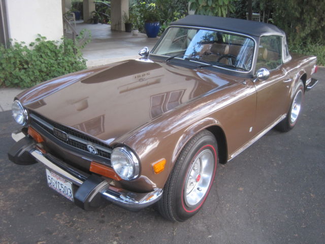 ***1974 Triumph TR6 (ORIGINAL PAINT) "Best In U.S. !!!' 1974 Triumph TR-6