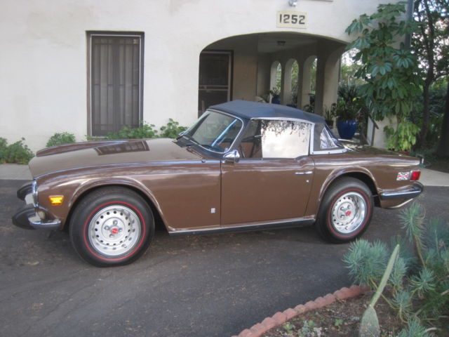 1974 Triumph TR-6 - photo 8