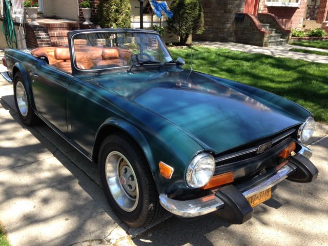 1974 Triumph TR6 Original Survivor with 41,192 miles 1974 Triumph TR-6