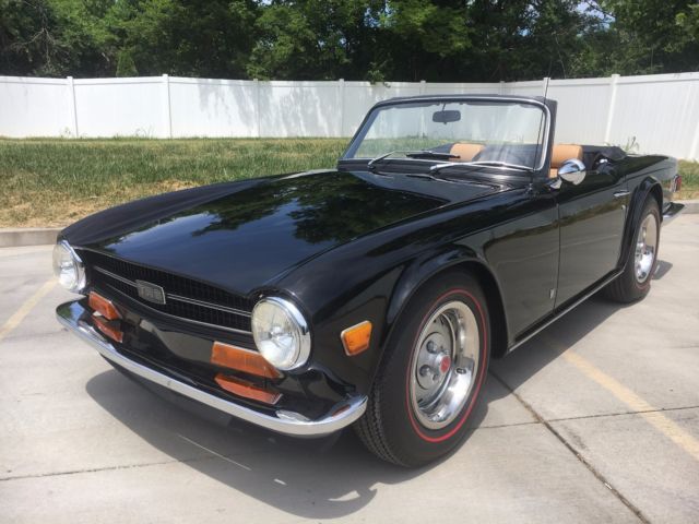 1974 Triumph TR6 Overdrive Roadster Full Restoration 1974 Triumph TR-6 Convertible