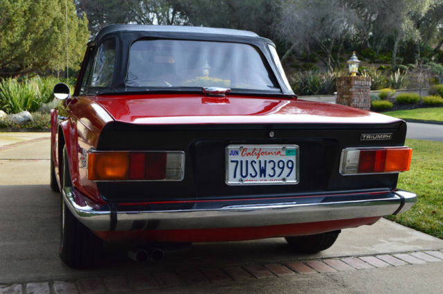 1974 Triumph TR-6 - photo 9