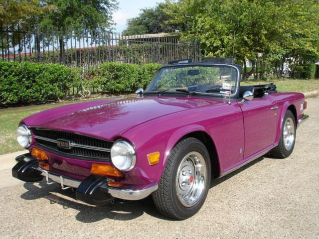 1974 Triumph TR-6 CONV