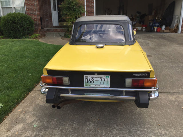 1974 Triumph TR-6 TR6 - photo 4