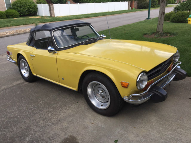 1974 Triumph TR-6 TR6 - photo 7