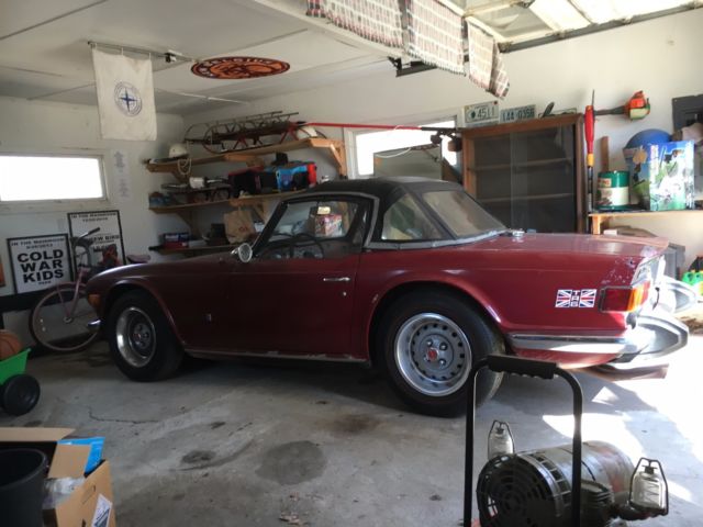 1974 Triumph TR6 with OVERDRIVE 1974 Triumph TR-6