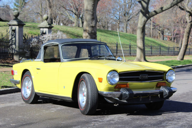 1974 Triumph TR6,factory AC! RARE!! movie available .NICE SURVIVOR. 1974 Triumph TR-6