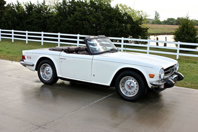 1974 TRUIMPH TR-6 1974 Triumph TR-6 TR6