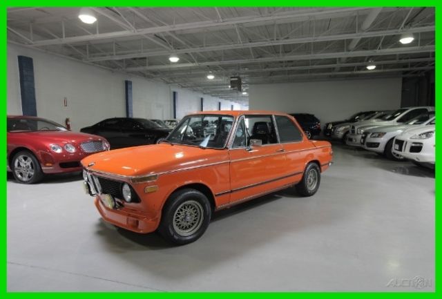 1974 Used Manual 2 Wheel Drive - Rear 1974 BMW 2002 Tii