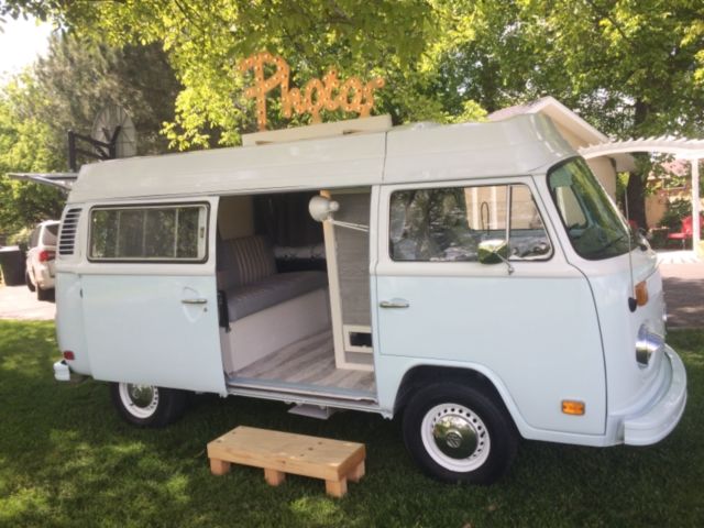 1974 Volkswagen Camper Bus with Photobooth inside Clean Title Business for Sale 1974 Volkswagen Bus/Vanagon