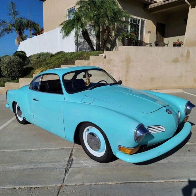 1974 Volkswagen Karmann Ghia Coupe Blue RWD Manual 1974 Volkswagen Karmann Ghia