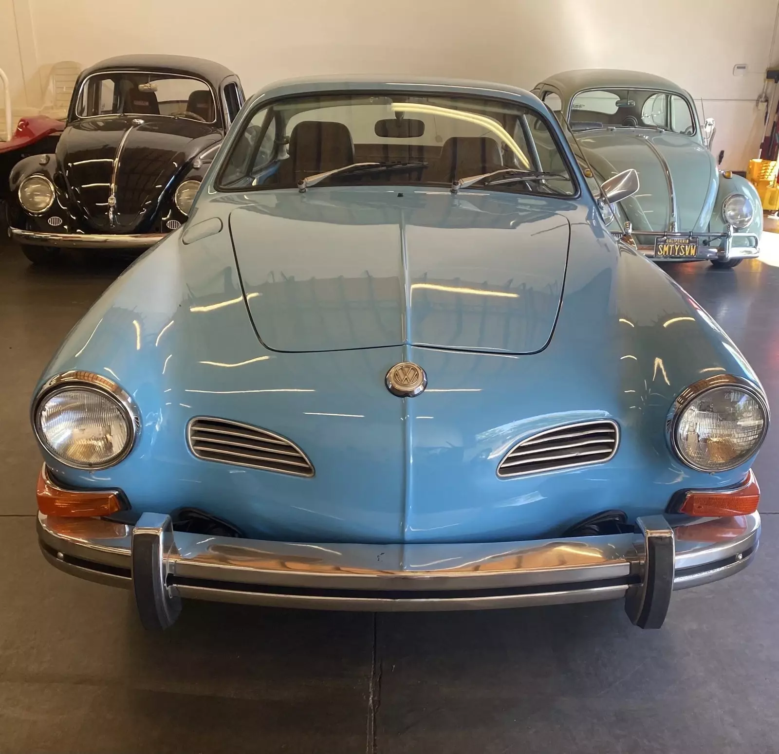 1974 Volkswagen Karmann Ghia Coupe Coupe Blue 1974 Volkswagen Karmann Ghia Coupe