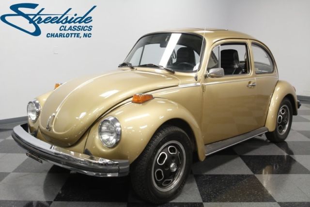 1974 Volkswagen Super Beetle 36080 Miles Gold Coupe 1500 CC 4 Speed Manual 1974 Volkswagen Beetle-New --
