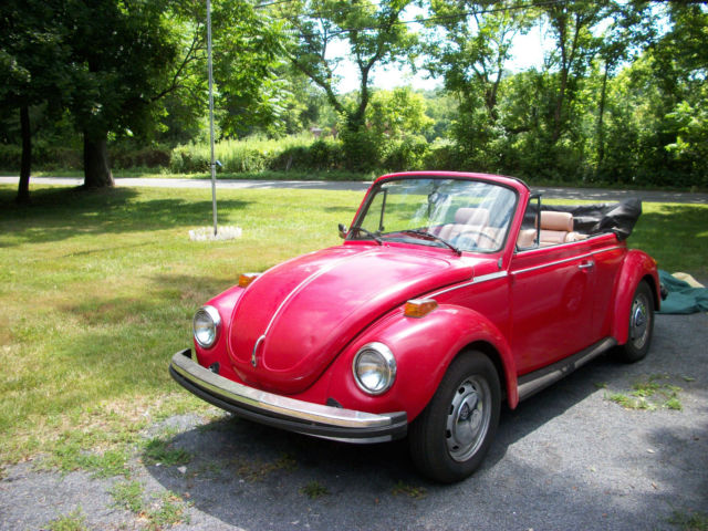 1974 Volkswagen Super Beetle Convertible 1974 Volkswagen Beetle - Classic