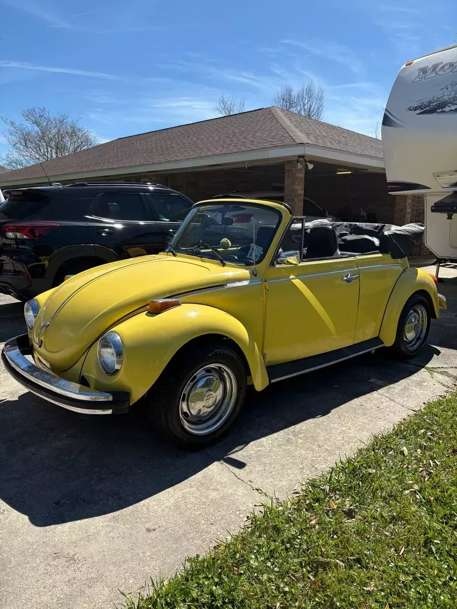 1974 Volkswagen Super Beetle Yellow KARMANN EDITION 1974 Volkswagen Super Beetle KARMANN EDITION