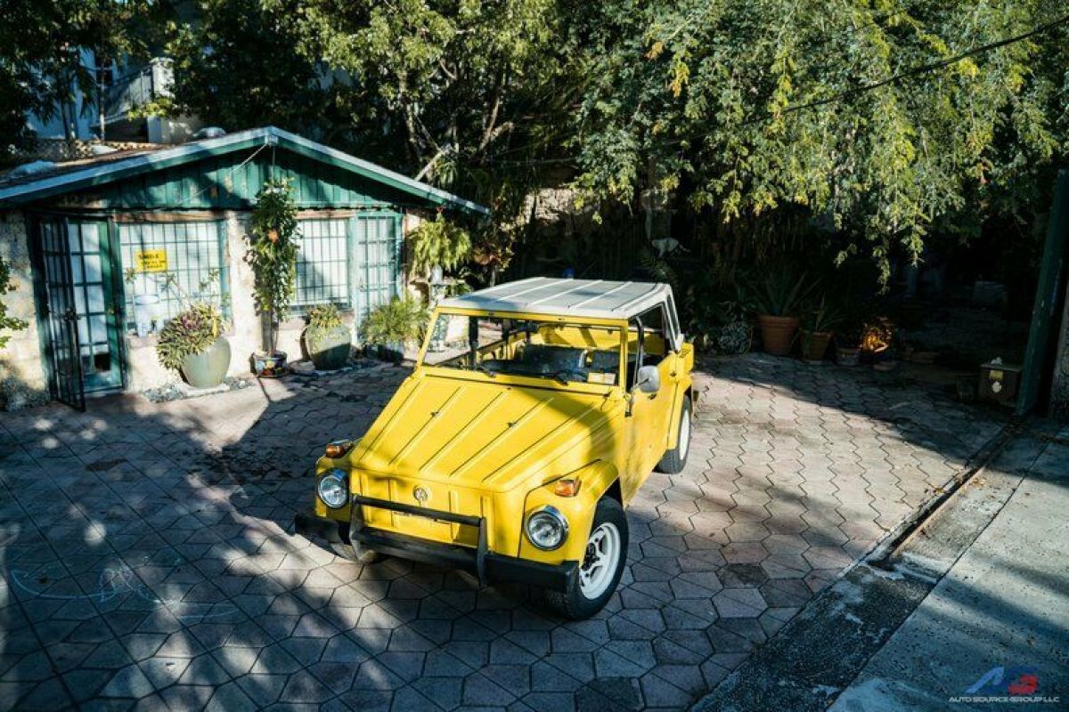 1974 Volkswagen Thing 77,666 Miles Yellow 1600 cc 4 speed Manual 1974 Volkswagen Thing
