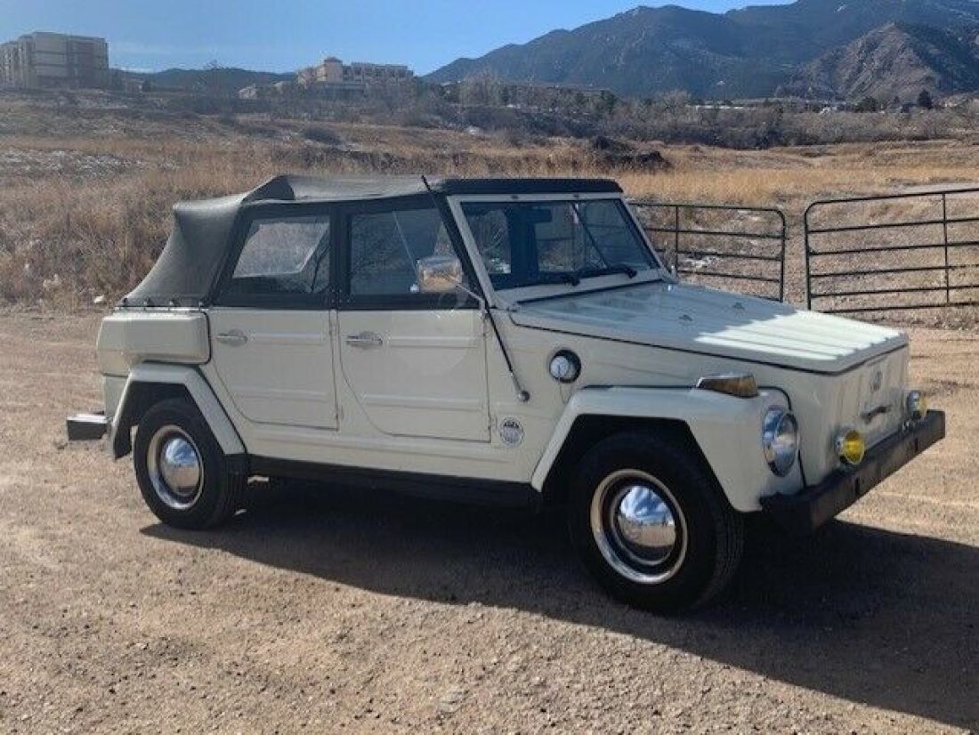 1974 Volkswagen Thing vinyl black 1974 Volkswagen Thing vinyl black