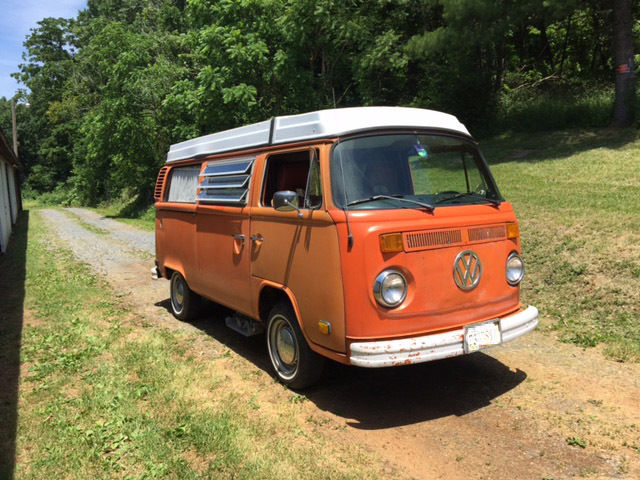 1974 Volkswagen Westfalia Camper Pop Up Bus Complete Running Driving Original 1974 Volkswagen Bus/Vanagon