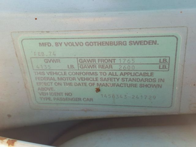 1974 Volvo Other Chrome - photo 12