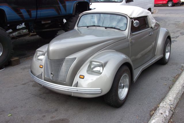 1974 VW BEETLE BUG WITH A 40 FORD BODY KIT AND A CONVERTIBLE TOP!! CUSTOM CAR 1974 Volkswagen Beetle - Classic