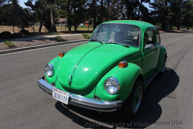 1974 Volkswagen Beetle - Classic 1974 VW Beetle, restored, no rust, viper green - photo 5