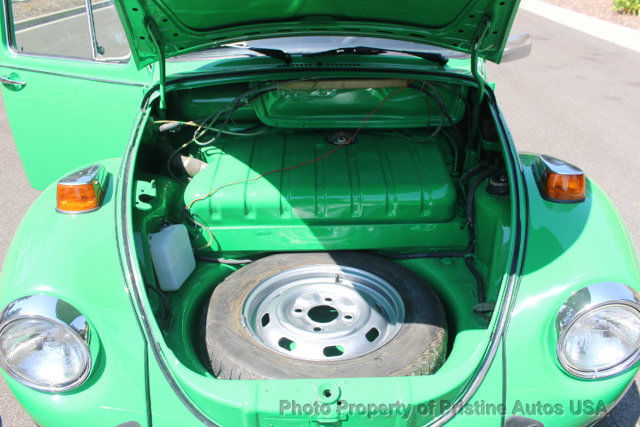 1974 Volkswagen Beetle - Classic 1974 VW Beetle, restored, no rust, viper green - photo 6