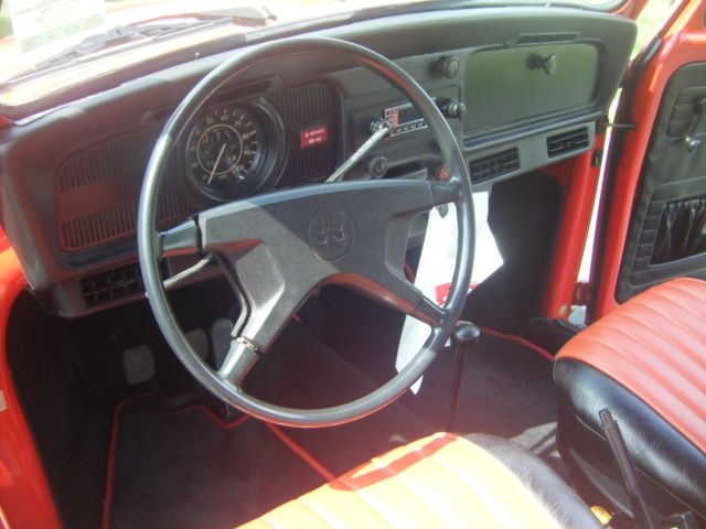 1974 Volkswagen Beetle - Classic red/black - photo 8