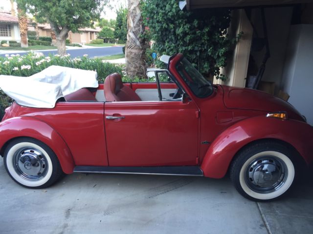 1974 VW Convertible Super Beetle, Very Dependable 1974 Volkswagen Cabrio