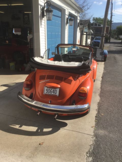 1974 Volkswagen Beetle - Classic Karmann silver and black - photo 3