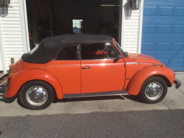 1974 Volkswagen Beetle - Classic Karmann silver and black - photo 7