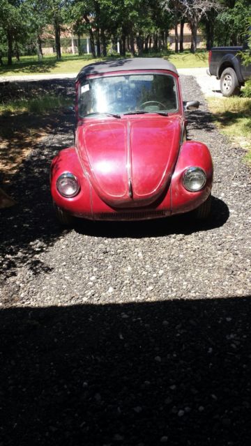 1974 vw super beetle convertible mild custom 1974 Volkswagen Beetle - Classic super beetle