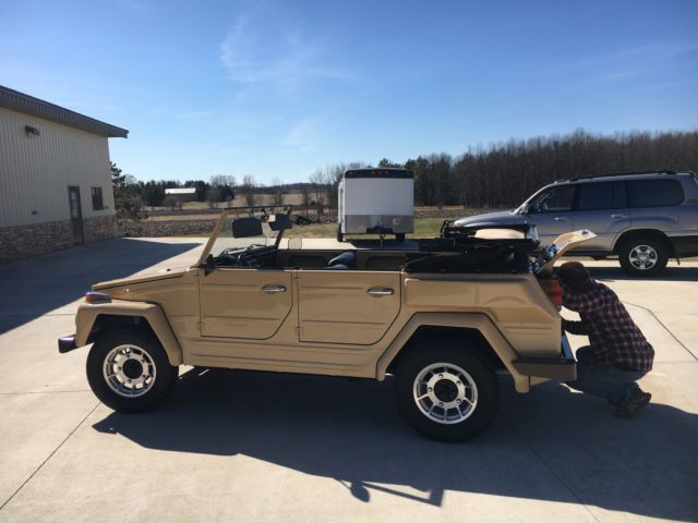 1974 VW thing California stock 1600CC very nice and clean new Hurtz convertable 1974 Volkswagen Thing --original