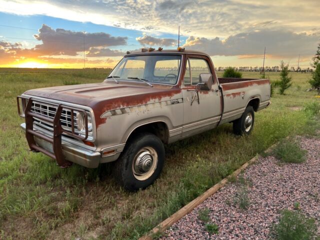 1974 W200 Dodge Power Wagon Sno Fiter Ram Truck Adventurer Sport 1974 Dodge Power Wagon
